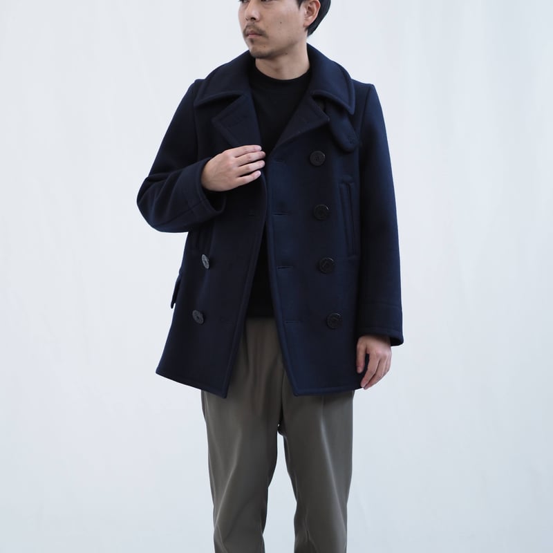 新見本工場　blanketのハマグリコート　ネイビーサイズ3 ブランケットコート1.0 blk-10 | 新見本工場 オンラインストア