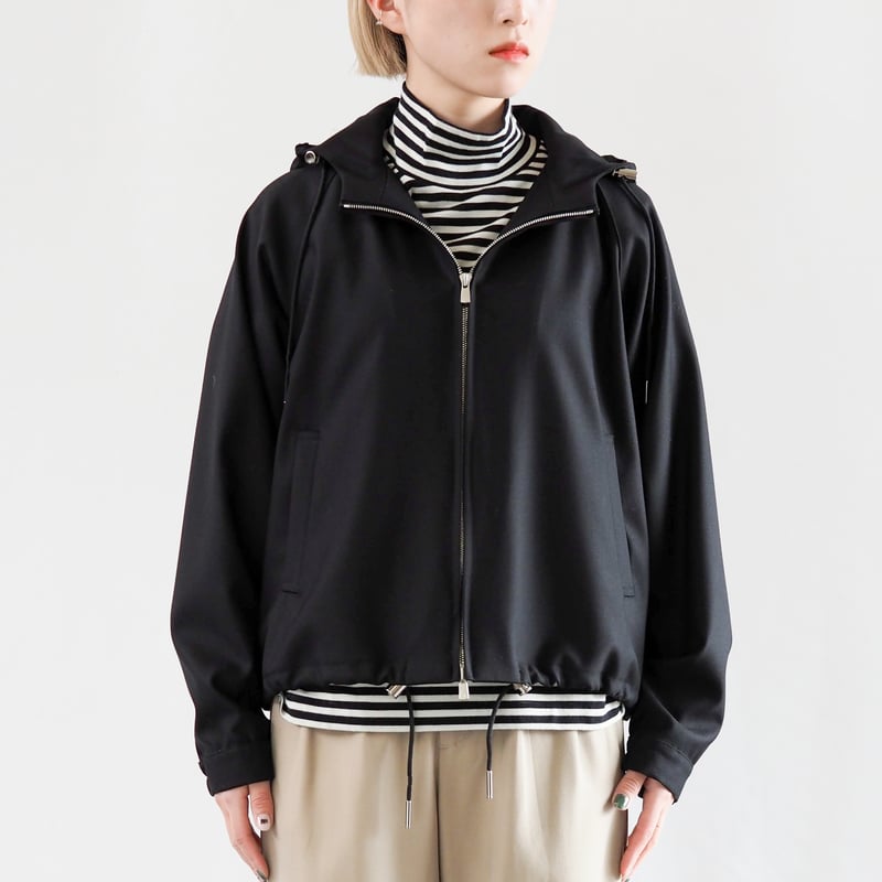 3日で1反パーカー 004BZ ［ メリノウール ］ | 新見本工場 オンライン