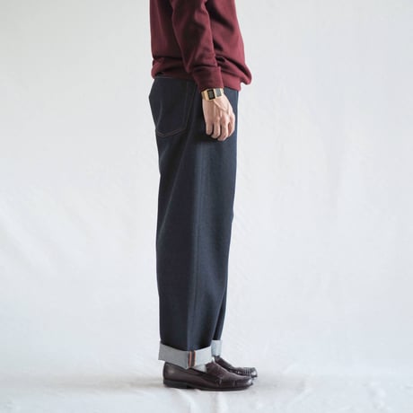 ションヘルデニムパンツ　501PT ［ メリノウール×コットン ］