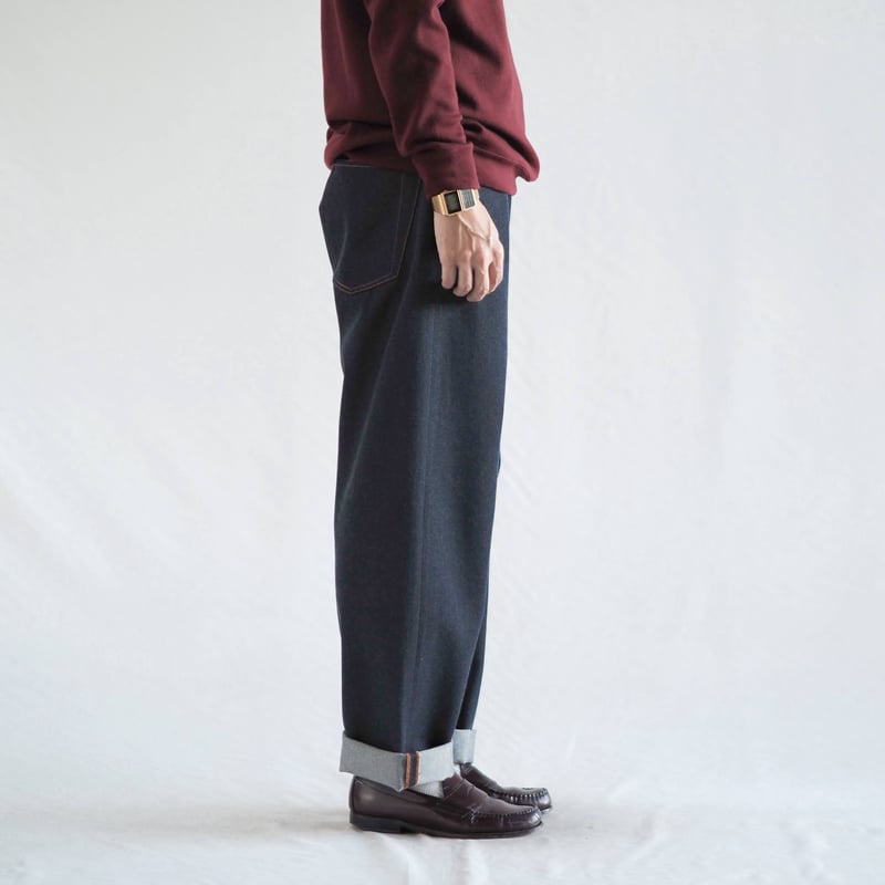 ションヘルデニムパンツ 501PT ［ メリノウール×コットン ］ | 新見本