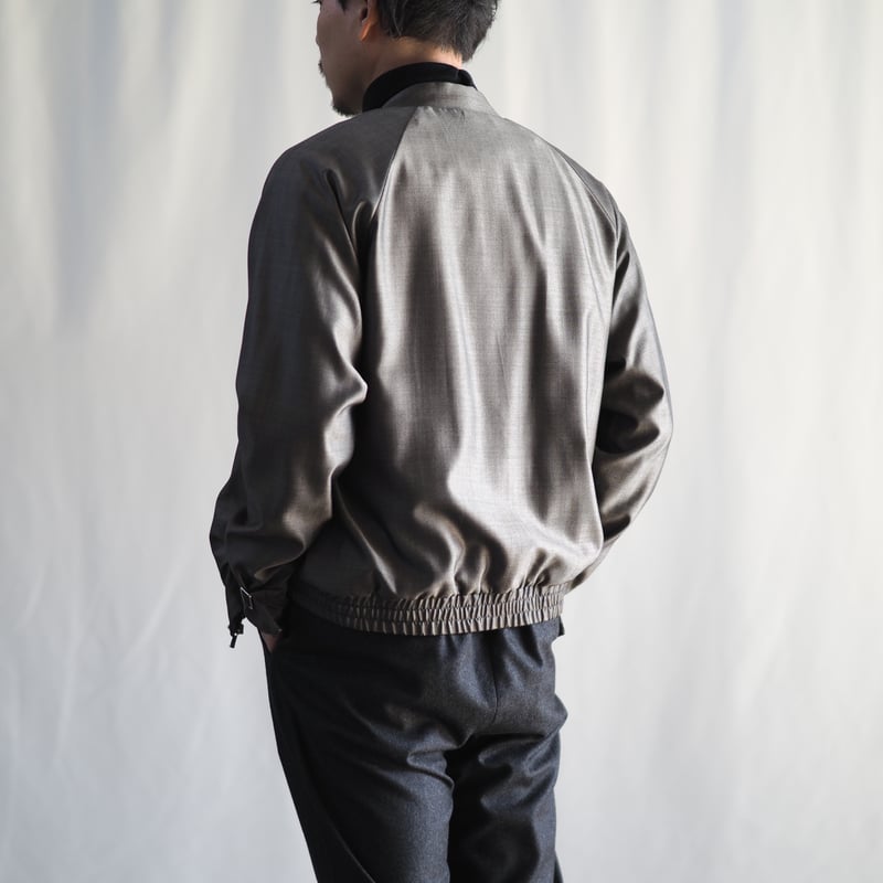 はたやブルゾン 003BZ ［ メリノウール × シルク ］ | 新見本