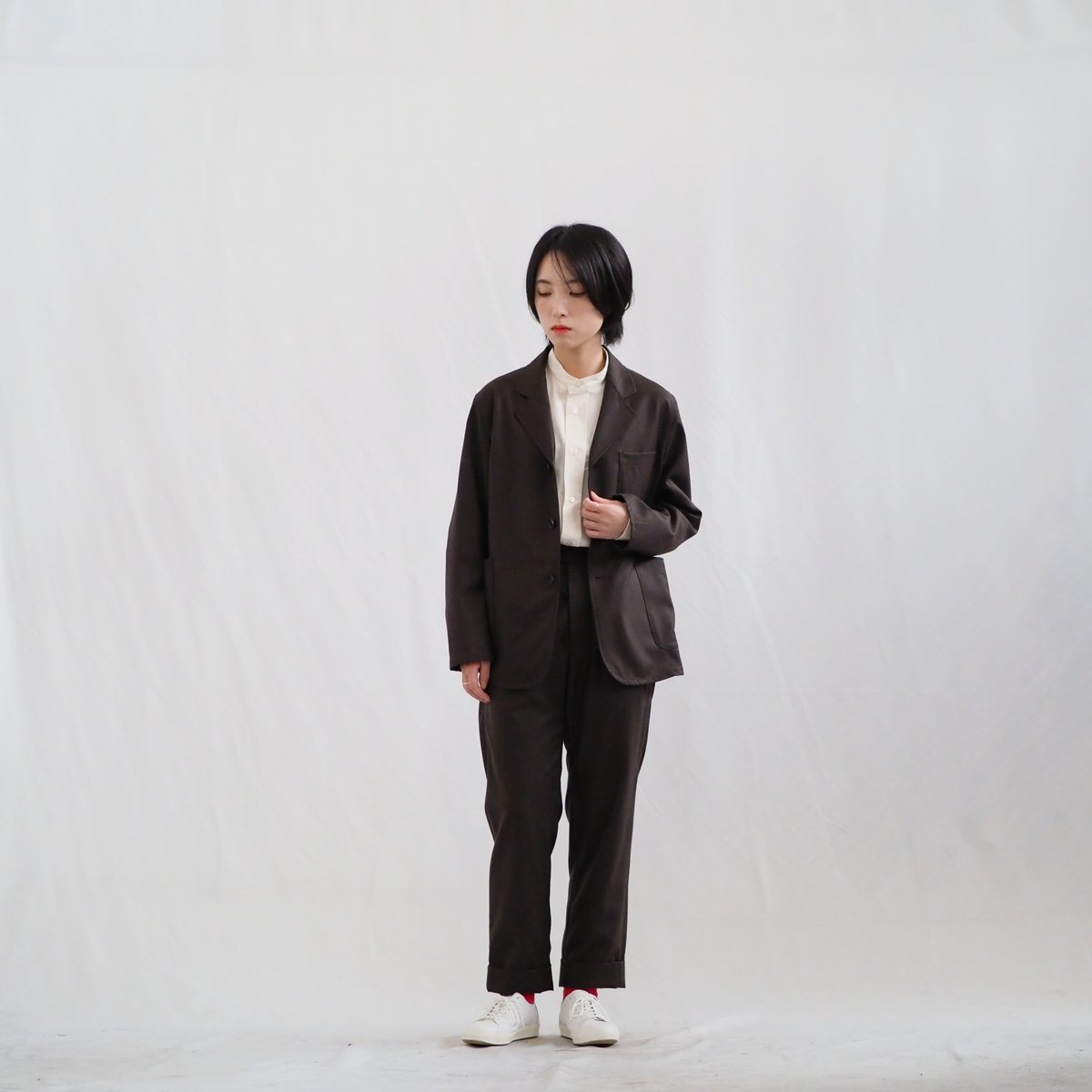 SALE】はたやジャケット（組上）【ブラウン】005JK ［ ウール ］ | 新