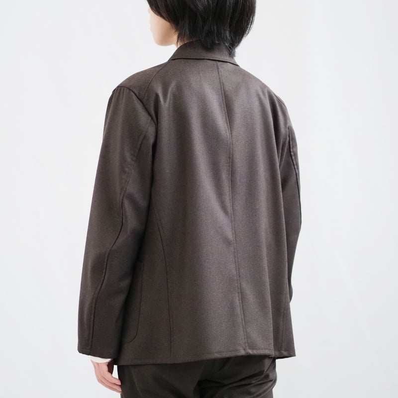 SALE】はたやジャケット（組上）【ブラウン】005JK ［ ウール ］ | 新