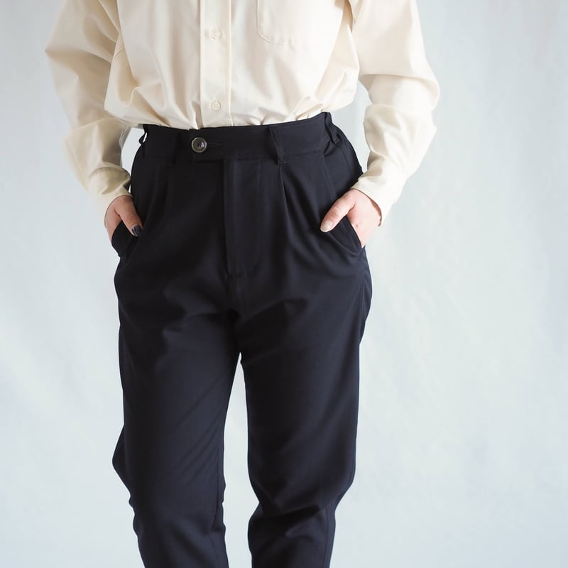 はたやパンツ（組下）【ダークネイビー】004PT ［ メリノウール