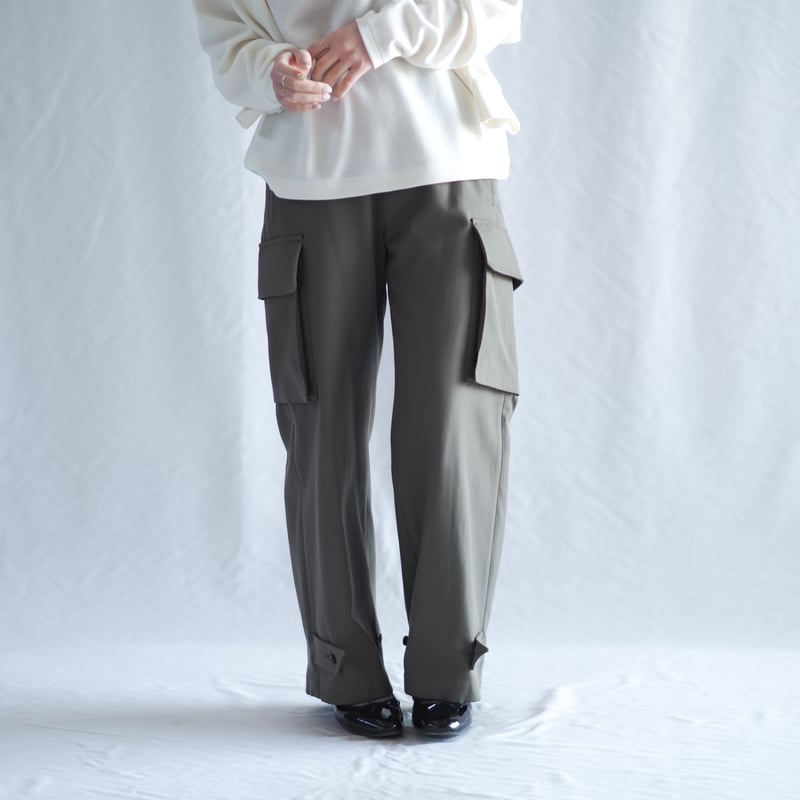 はたやカーゴ【フェードグリーン】301PT［ メリノウール×コットン