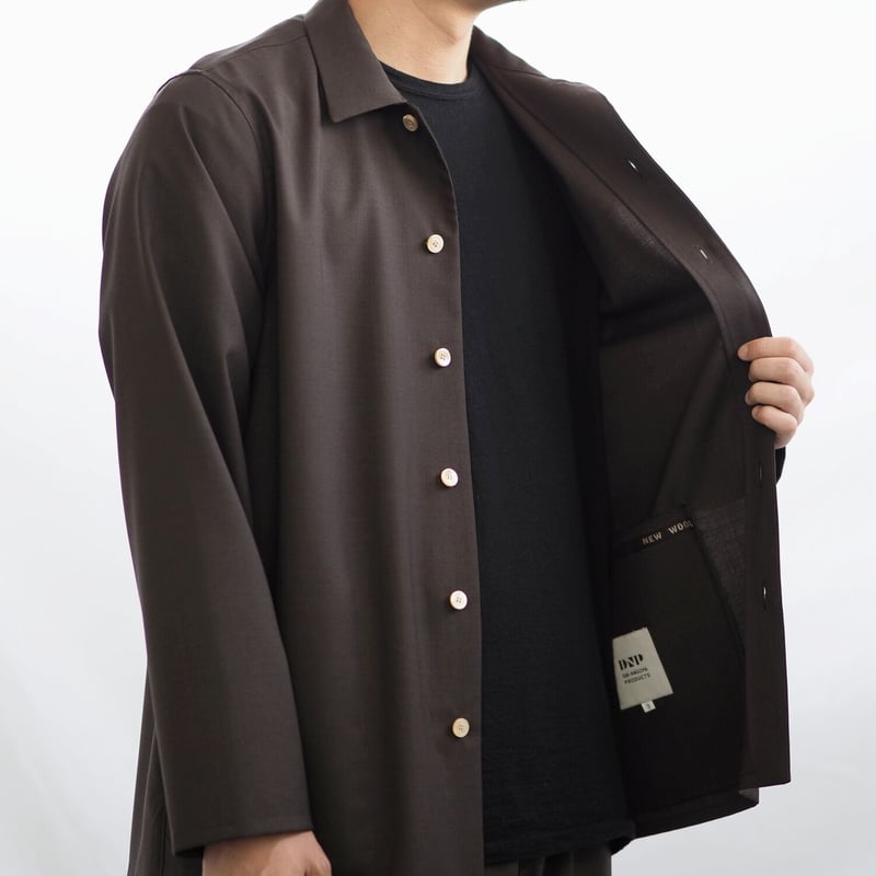 大ナゴヤプロダクツ 「ONの日」のシャツ ブラウン（ユニセックス