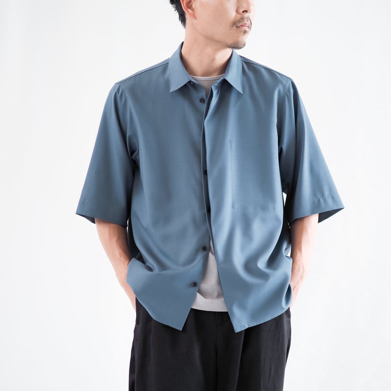 はたやロングシャツ 007SH ［ コットン×シルク ］ | 新見本工場