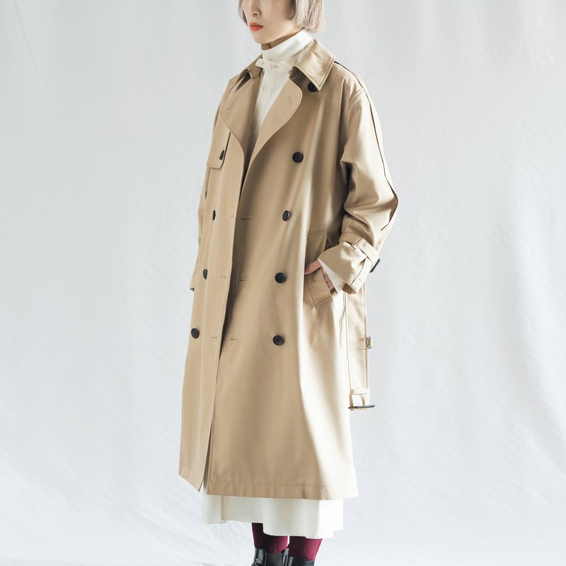 はたやトレンチ 002CO ［ コットン × メリノウール ］ | 新見本工場