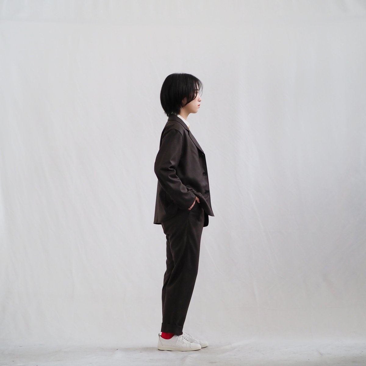 SALE】はたやジャケット（組上）【ブラウン】005JK ［ ウール ］ | 新