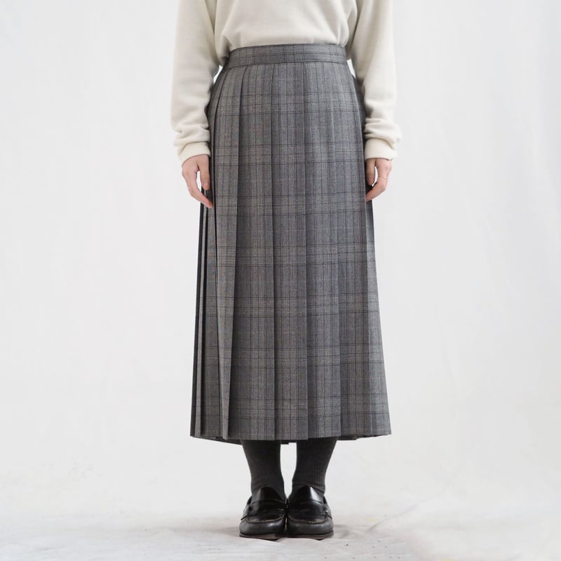 新品未使用タグ付き　elu. エル　Peonywoolskirt ウールスカート 松永スカート 001SK［ メリノウール ］ | 新見本工場 オンラインストア