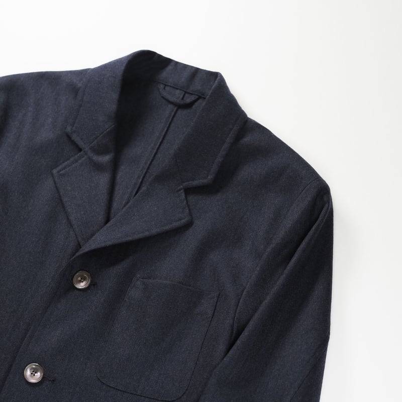 はたやジャケット（組上）【ネイビー】006JK ［ メリノウール ］ | 新