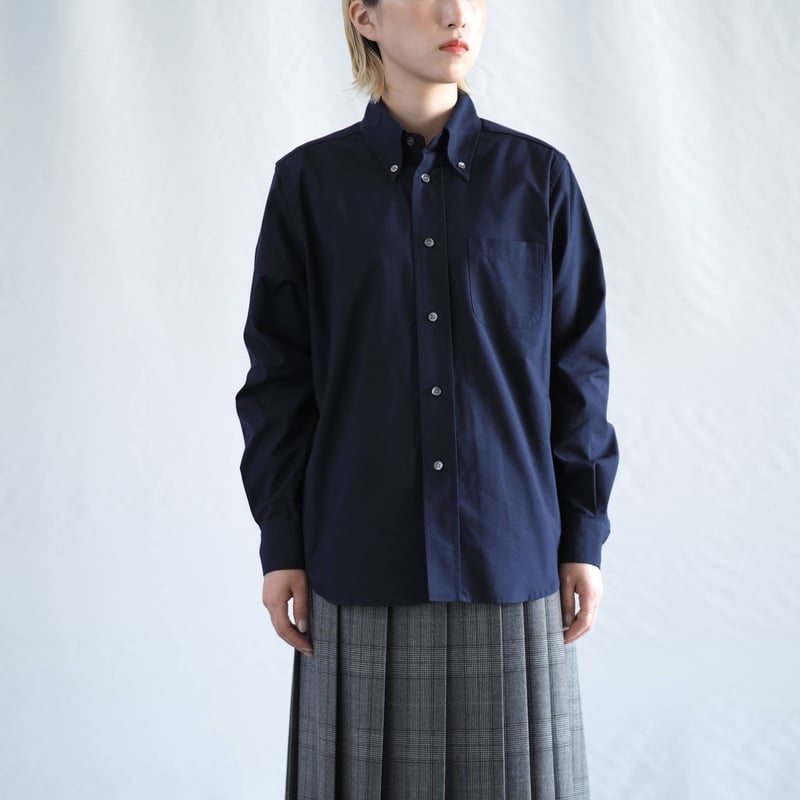 はたやシャツ ボタンダウン 001SH ［ コットン×シルク ］ | 新見本工場