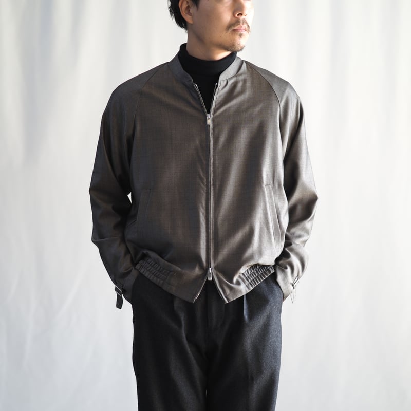 はたやブルゾン 003BZ ［ メリノウール × シルク ］ | 新見本
