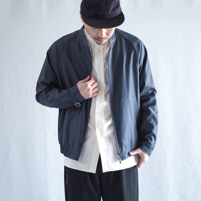 はたやブルゾン 002BZ ［ メリノウール × シルク ］ | 新見本工場