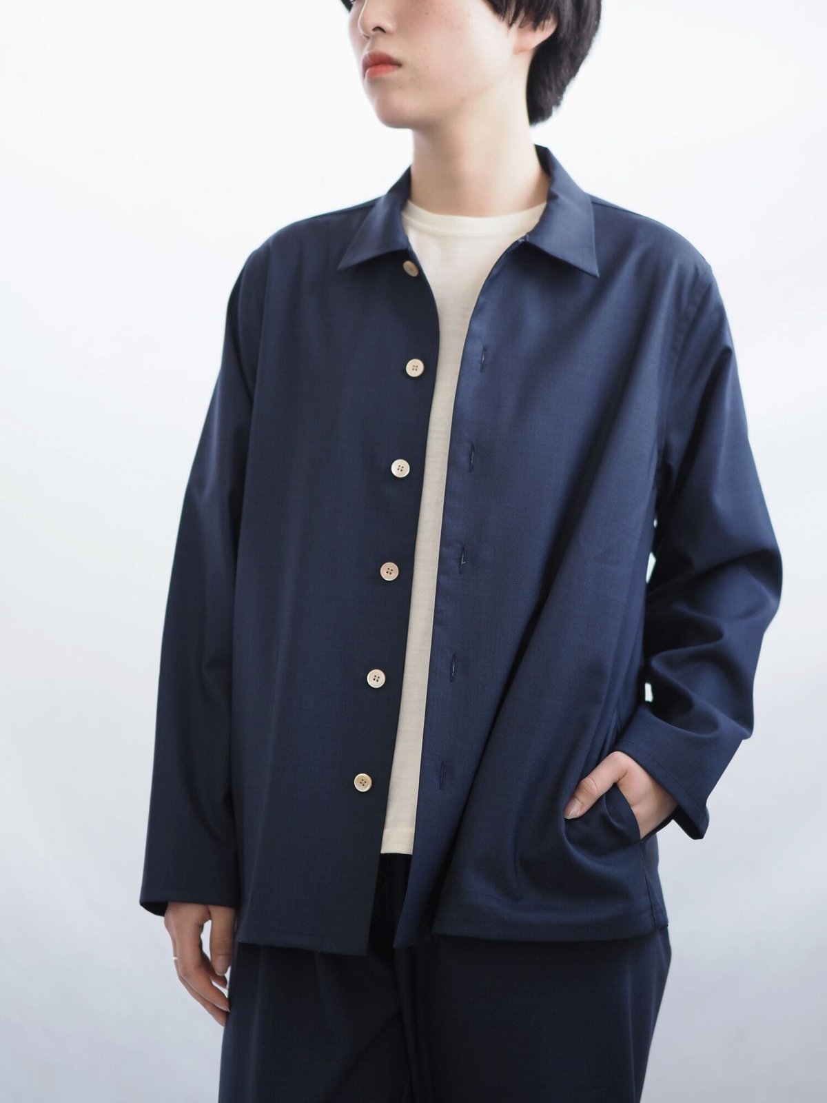 大ナゴヤプロダクツ 「ONの日」のシャツ ネイビー（ユニセックス