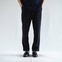 はたやパンツ（組下）【ダークネイビー】004PT　［ メリノウール ］