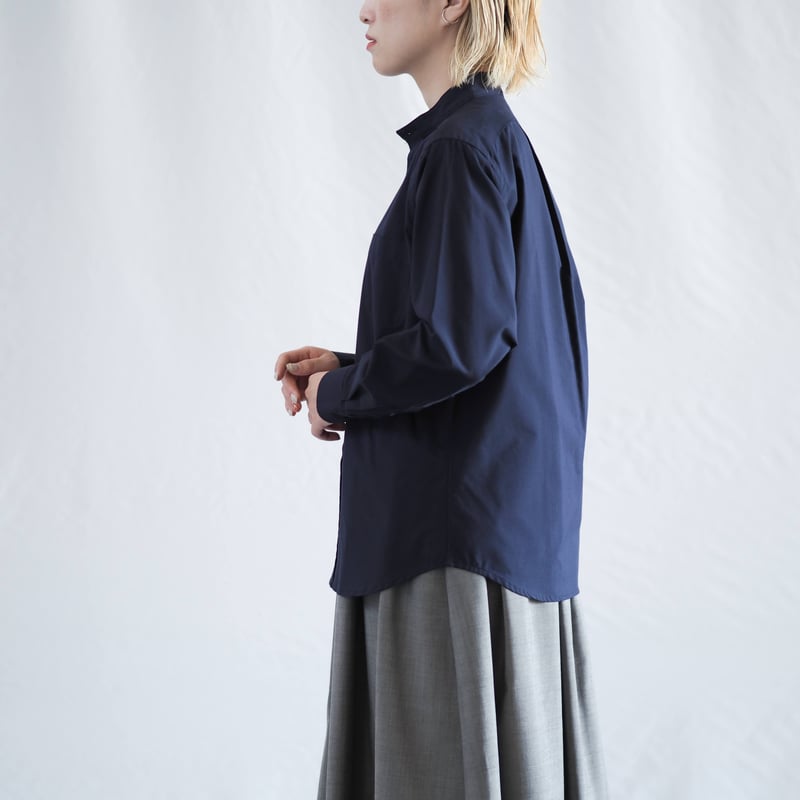 期間限定価格】 はたやシャツバンドカラー 002SH ［ コットン