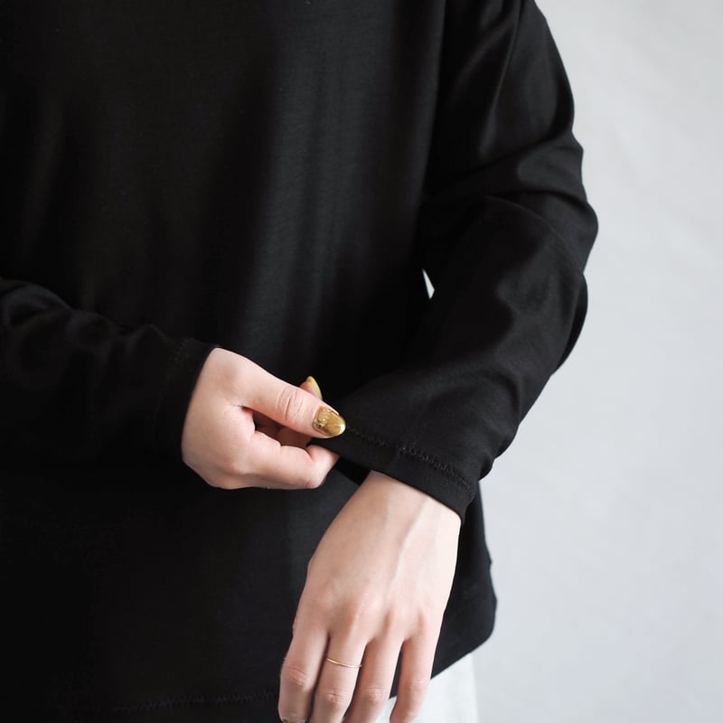 ひつじTシャツ ロング/s 003CS ［ メリノウール ］ | 新見本工場