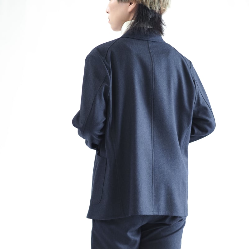 はたやジャケット（組上）【ネイビー】006JK ［ メリノウール ］ | 新