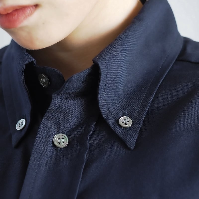 はたやシャツ ボタンダウン 001SH ［ コットン×シルク ］ | 新見本工場