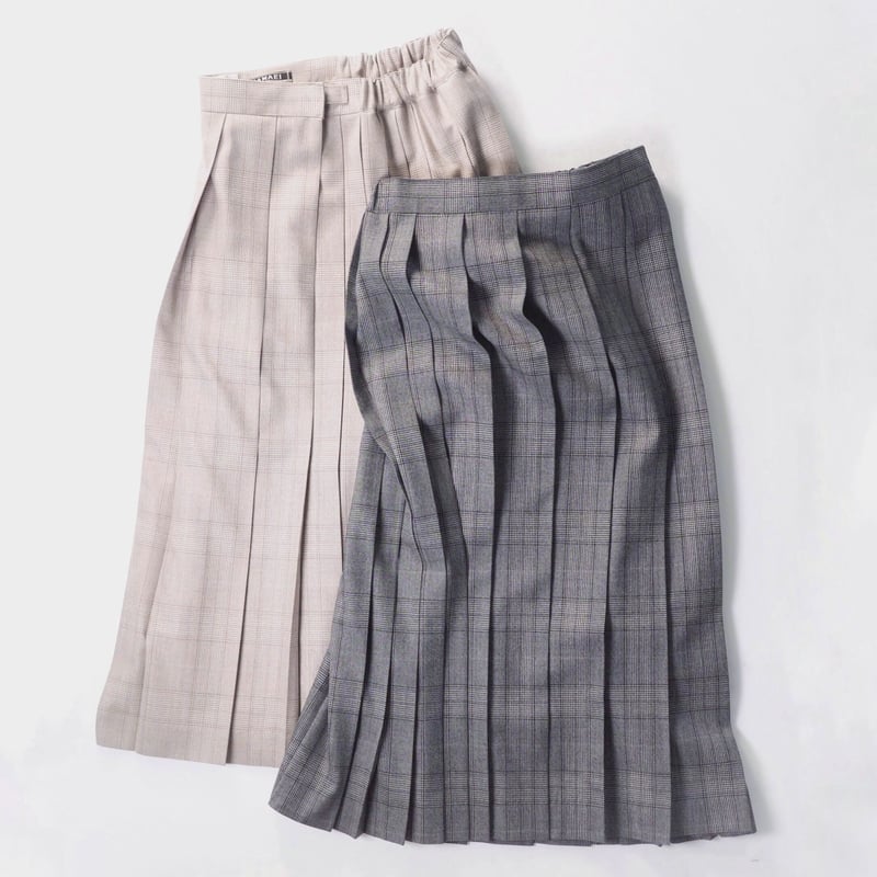 びしゅうのスカート　新見本工場 ウール83% シルク17% びしゅうのスカート 新見本工場 ウール83% シルク17% びしゅうの