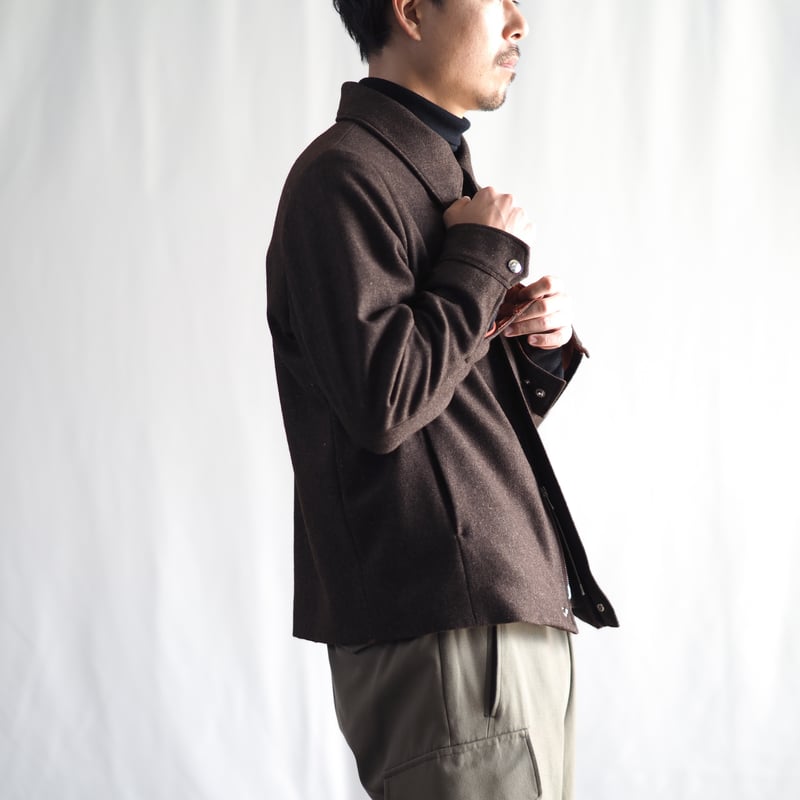毛七ブルゾン 001BZ ［ ウール ］ | 新見本工場 オンラインストア 