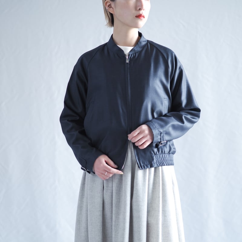 はたやブルゾン 002BZ ［ メリノウール × シルク ］ | 新見本工場