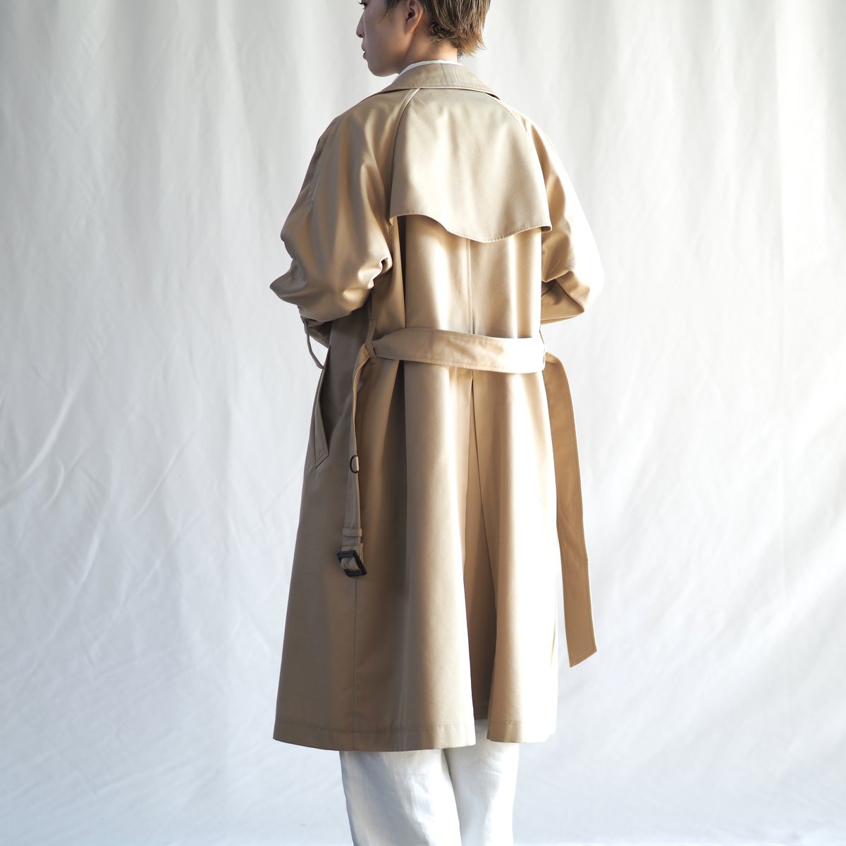 新見本工場　トレンチコートサイズ2 新品タグ付　　　　　　　ライナー付き 新見本工場 トレンチコートサイズ2 新品タグ付 ライナー付き - メルカリ