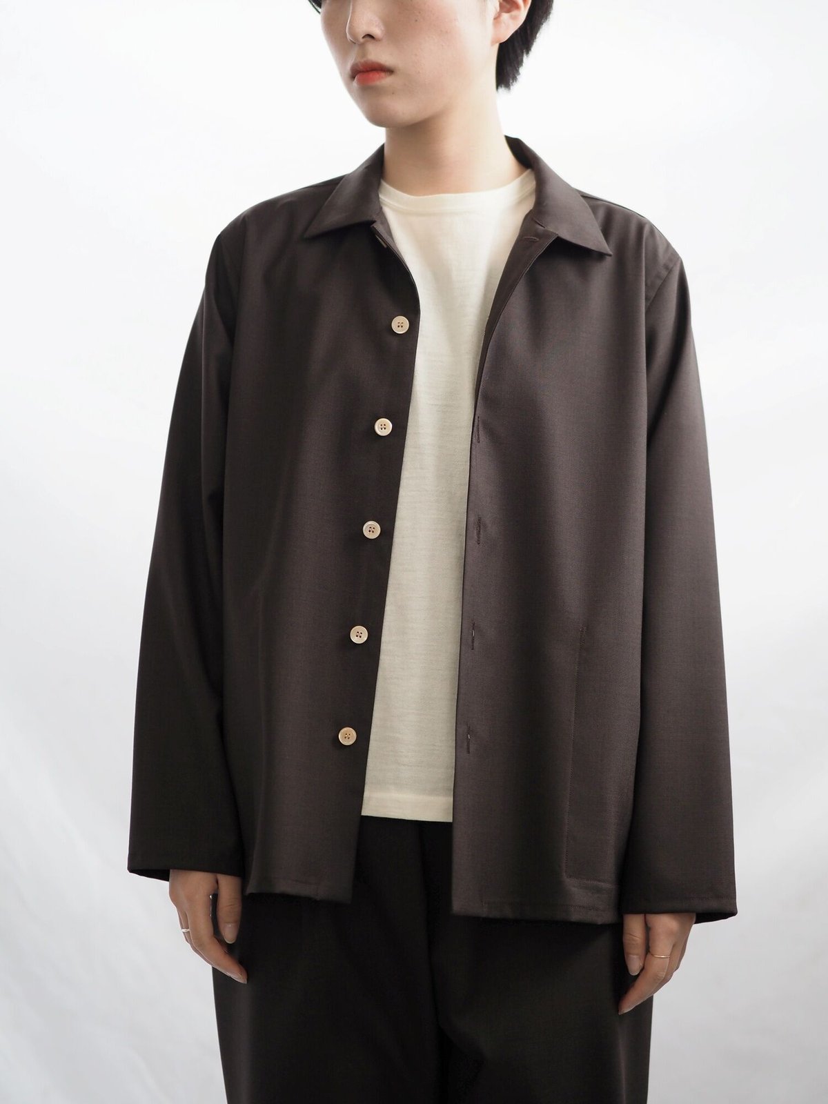 大ナゴヤプロダクツ 「ONの日」のシャツ ブラウン（ユニセックス