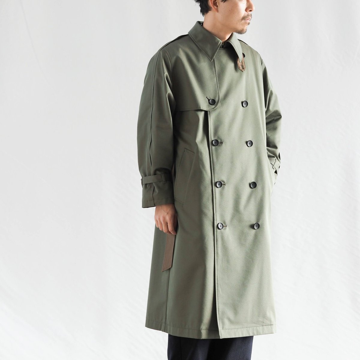 はたやトレンチ 002CO ［ コットン × メリノウール ］ | 新見本工場