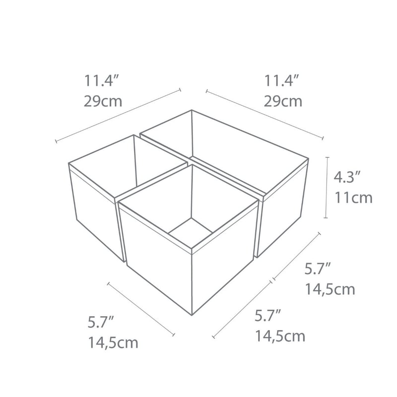 専用出品③引き出し収納 Bigso 引き出し 仕切り収納ボックス 3個組「ドロワー