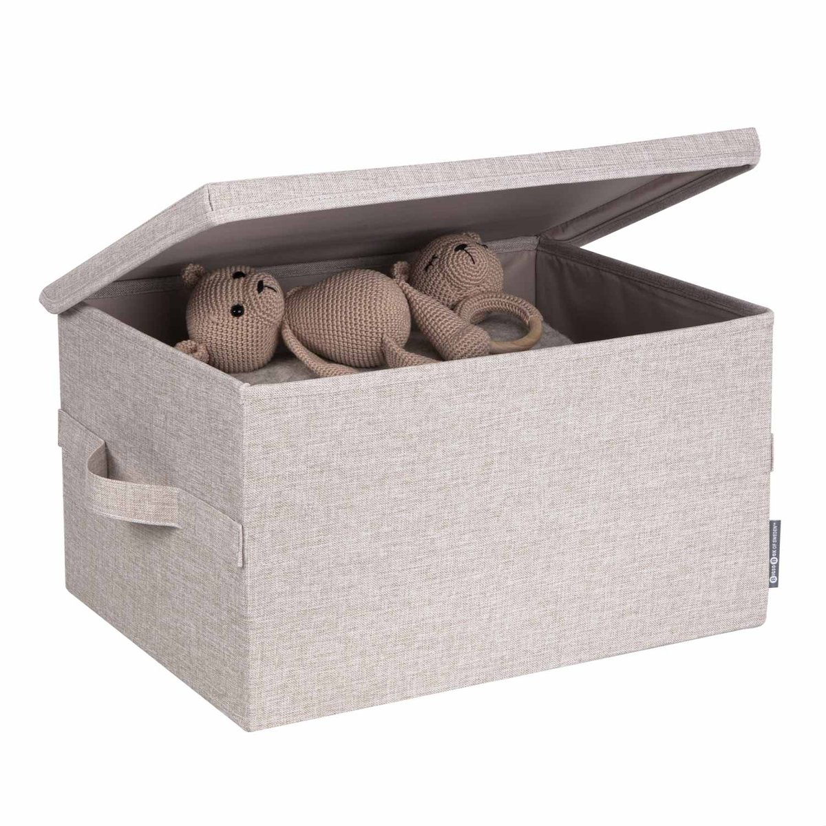Bigso Box of Sweden製 帽子収納ボックスレザーベルト付き インテリア