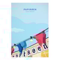 Wonderhagen A5 ポストカード「Papirøen」