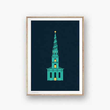 Wonderhagen A5カード「Church of Our Saviour」