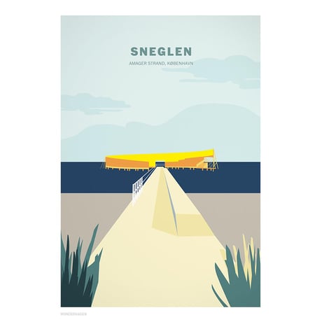 Wonderhagen ポスター「Sneglen」