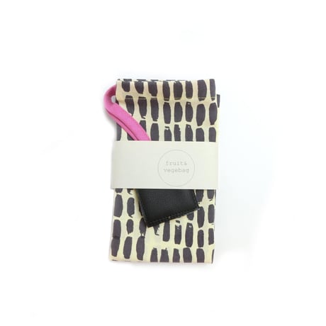 Lilli U ハンドプリント 巾着袋 ベジバッグ