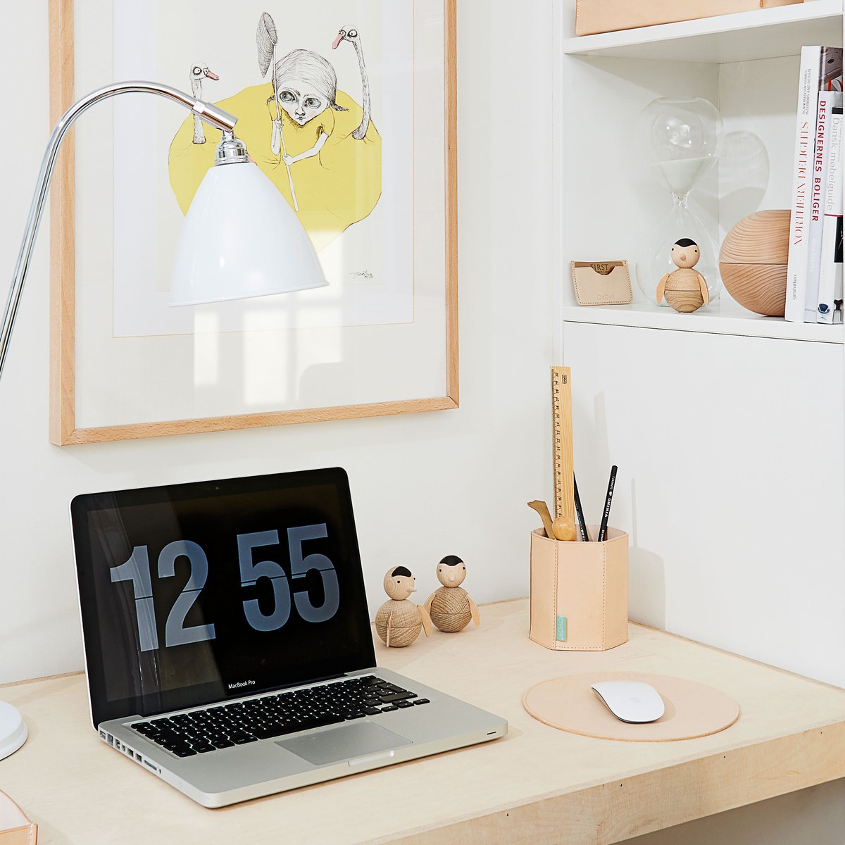 OYOY ペン立て レザー：ヘキサゴン・ペンシル・ホルダー | 北欧雑貨