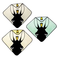 【子育て応援ギフトにも！】フード付きバスタオル 北欧 ノルウェーデザイン コットンベロア ヘラジカ柄 ベビー 「エルビス」| Baby Livia