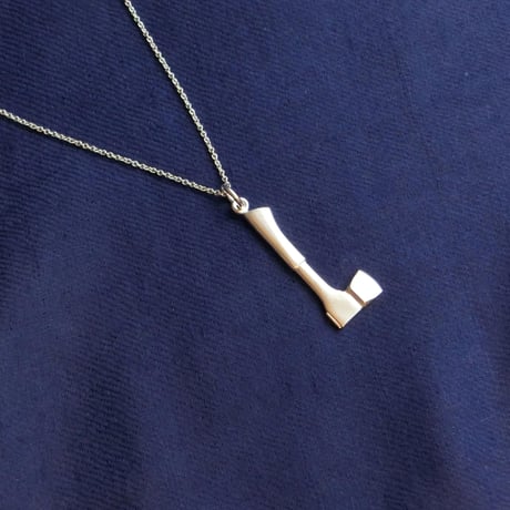 ネックレス ユニーク ペア シルバー925 北欧デザイン ハンドメイド フィンランド製 ギフト | Sassi Design：斧