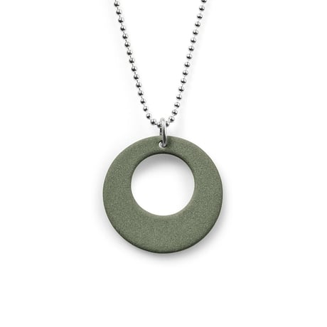 北欧 デンマーク 陶器製 アクセサリー Ditte Fischer Copenhagen サークルペンダント