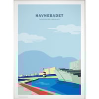 Wonderhagen ポスター「Havnebadet」