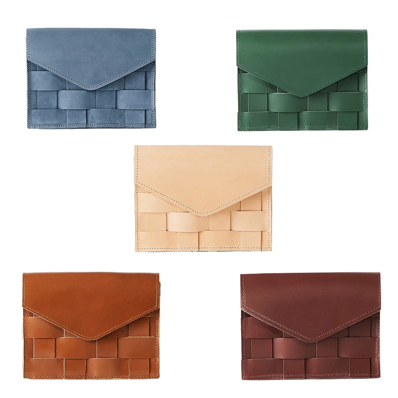 スウェーデン製】北欧 ハンドメイド ミニバッグ 編込み 2WAY上質フル