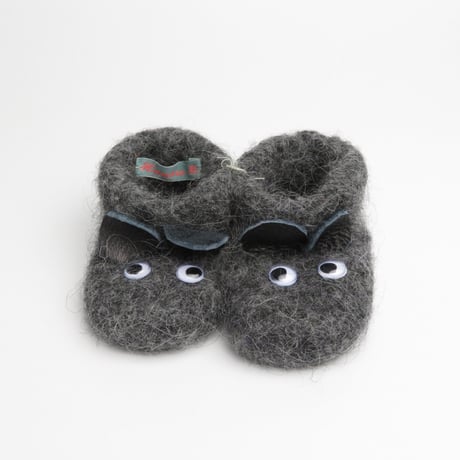 ベビーブーツ 乳幼児用 室内用 ウール ６－18か月 | Hanne H：ブーティ