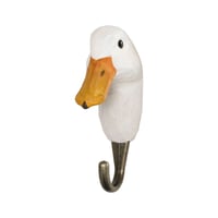 Wildlife Garden 手彫りアニマル・フック アヒル