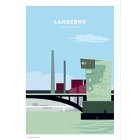Wonderhagen A5 ポストカード「Langebro」