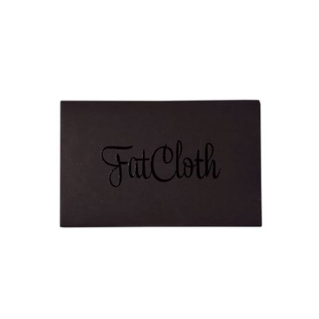 多機能ポケットチーフ 北欧デザイン ハンカチ メガネ拭き フィンランド製 | FatCloth Black Line 「Lalli」