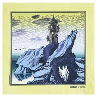 多機能ポケットチーフ ムーミン 北欧デザイン ハンカチ メガネ拭き フィンランド製 | FatCloth 「Light House」