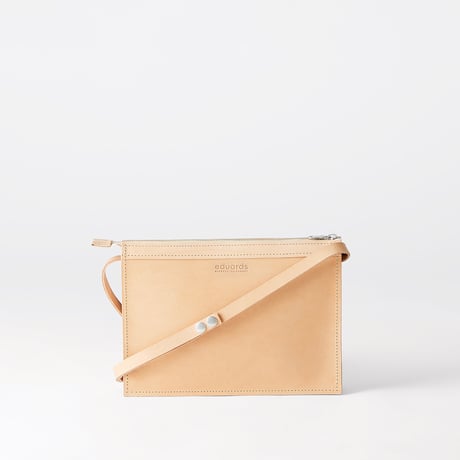 【スウェーデン製】北欧 ハンドメイド ミニバッグ 編込み 上質フルグレインレザー | Eduards Accessories Sweden「Näver」 スモール