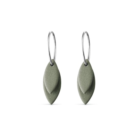 ピアス 北欧 デンマーク 陶器製 | Ditte Fischer Copenhagen：ボート Sサイズ
