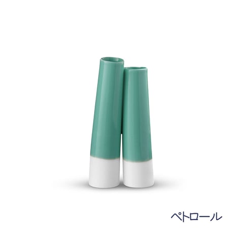 花びん 二輪挿し 北欧 デンマーク シンプル デザイン Ditte Fischer Copenhagen 「チューブ・ヴァース」